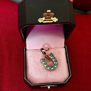 NWT - Juicy Couture Double Sided Horse Shoe Charm
